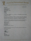 Award letter